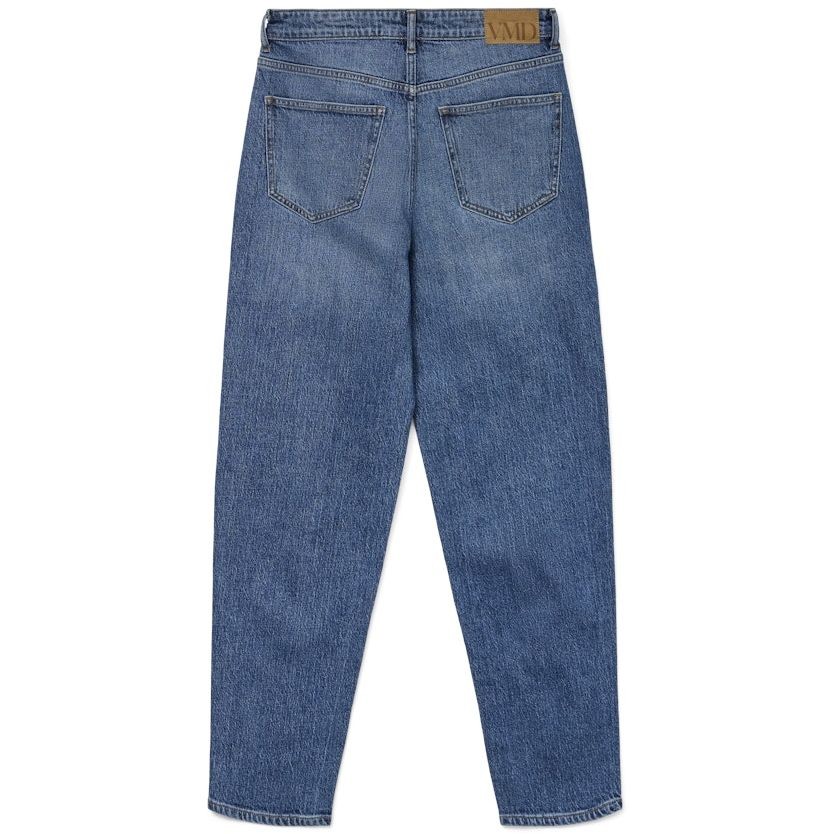 VERO MODA Aptempti džinsai moterims, Mėlyna, Tessa mom jeans 1