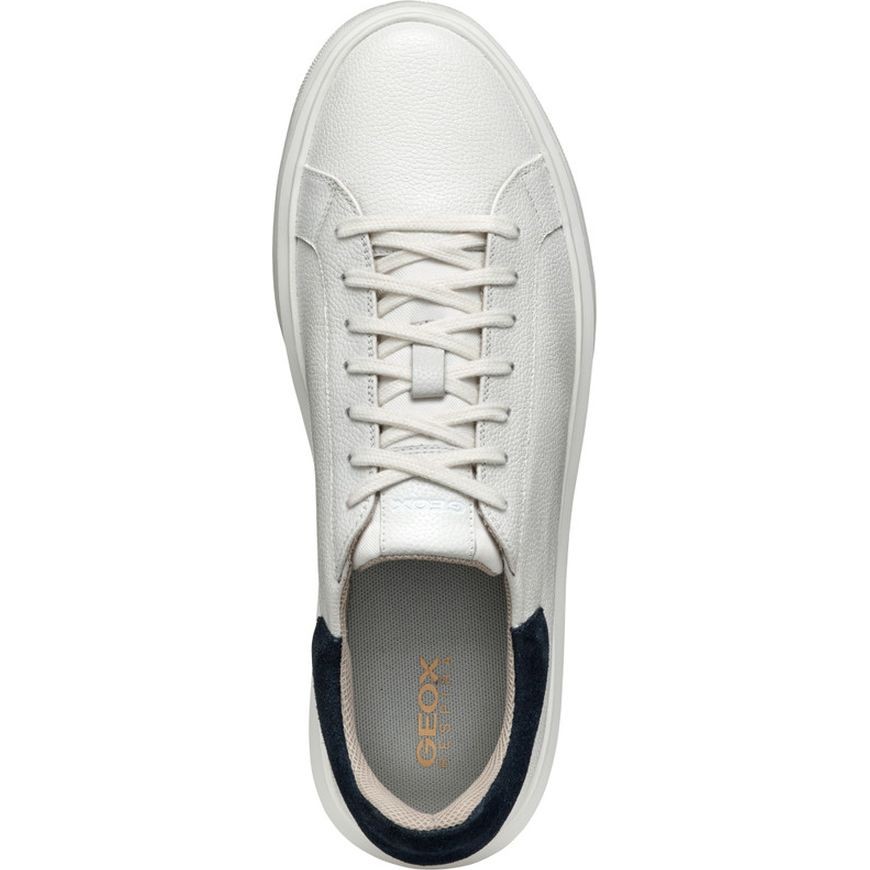 GEOX Laisvalaikio bateliai vyrams, Balta, Deiven sneakers 5