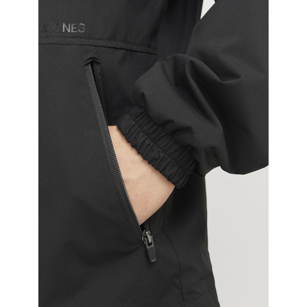 JACK & JONES Neperpučiama striukė vyrams, Juoda, Urban light jacket 4