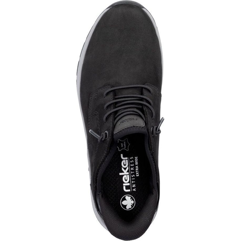 RIEKER Laisvalaikio bateliai vyrams, Juoda, Men's shoes 5