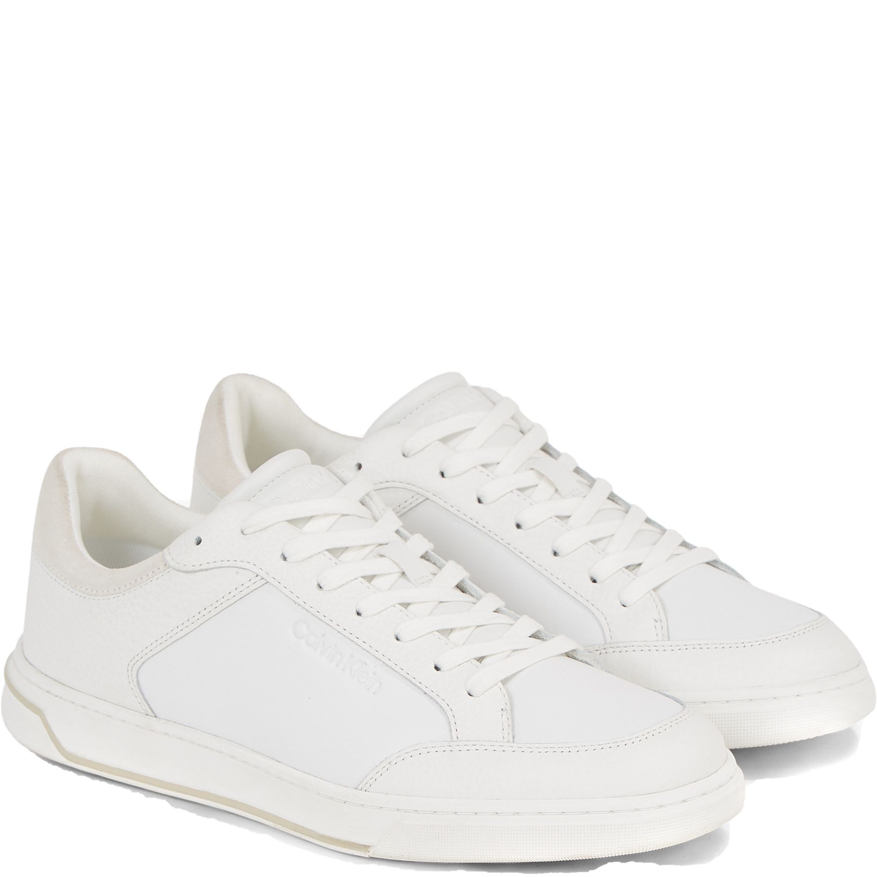 CALVIN KLEIN Laisvalaikio bateliai vyrams, Balta, Low top lace up leisure 1
