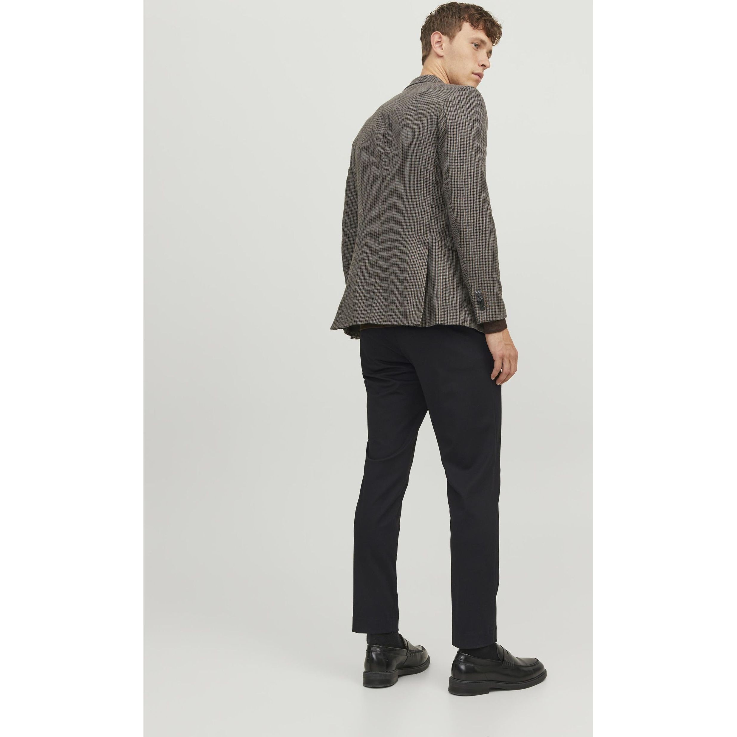 JACK & JONES Kelnės vyrams, Juoda, JPSTMARCO JJCOOPER CHI 4
