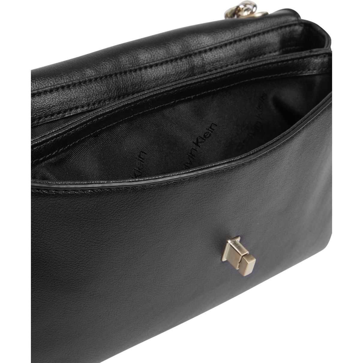 CALVIN KLEIN Rankinė per petį moterims, Juoda, Re-lo crossboody 3