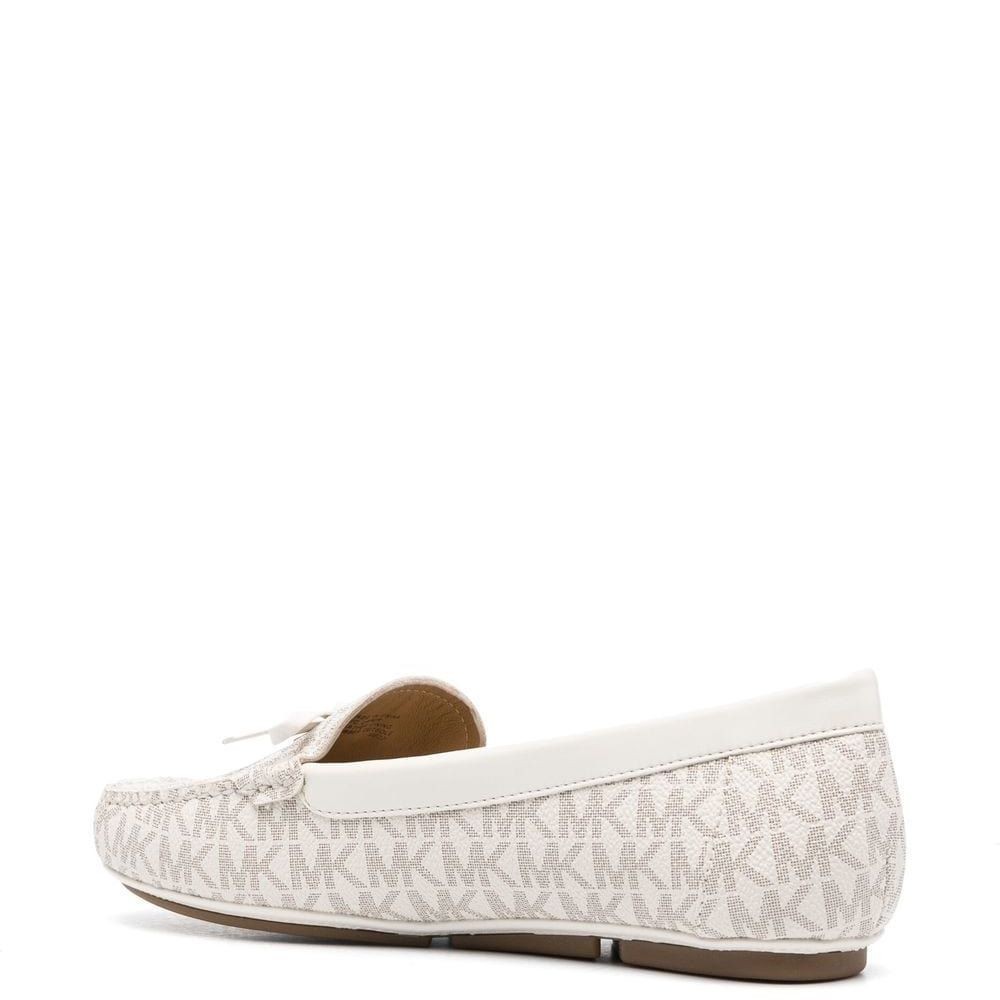 MICHAEL KORS Mokasinai moterims, Balta, Juliette moccasins 3