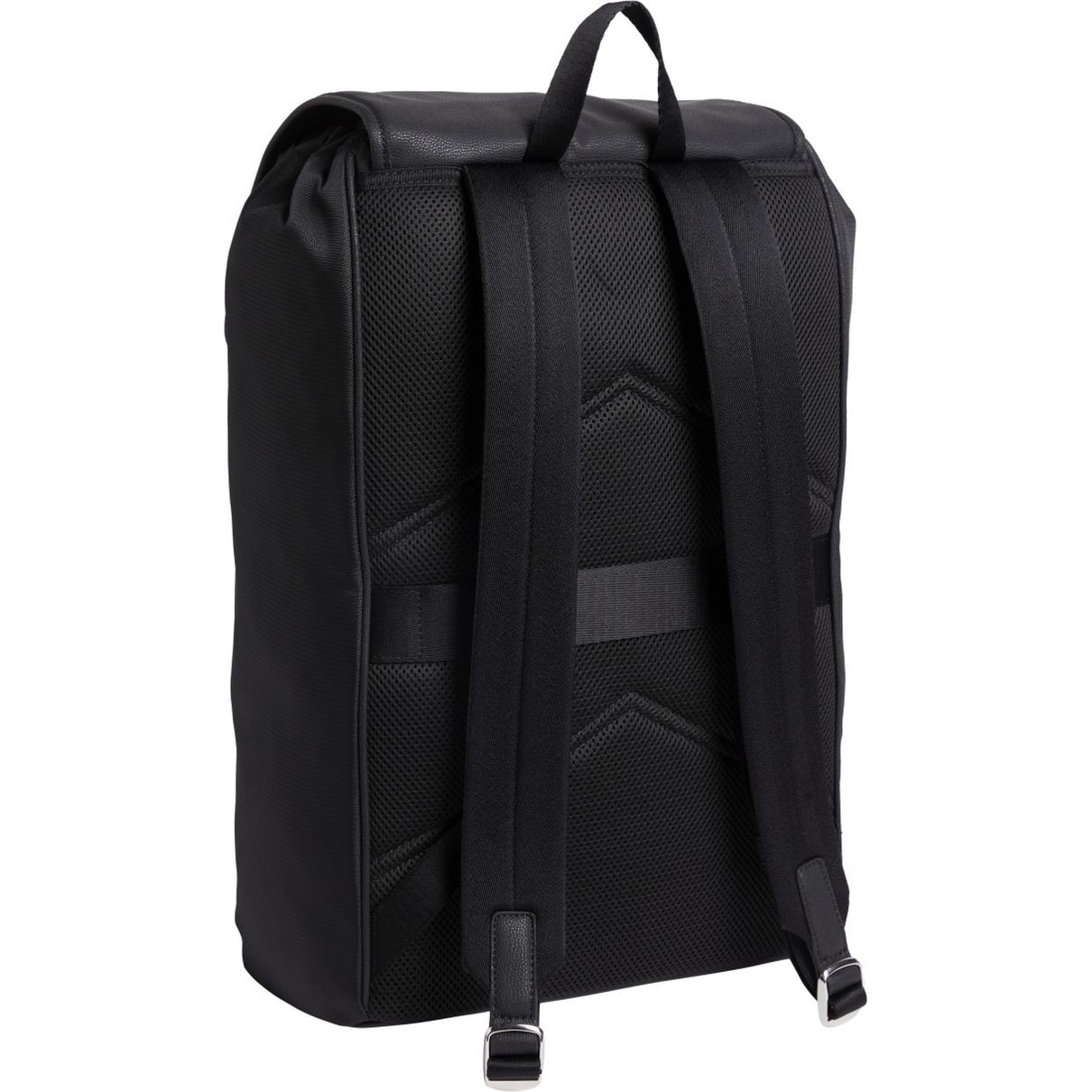 CALVIN KLEIN Kuprinė vyrams, Juoda, Elevated flap backpack 2