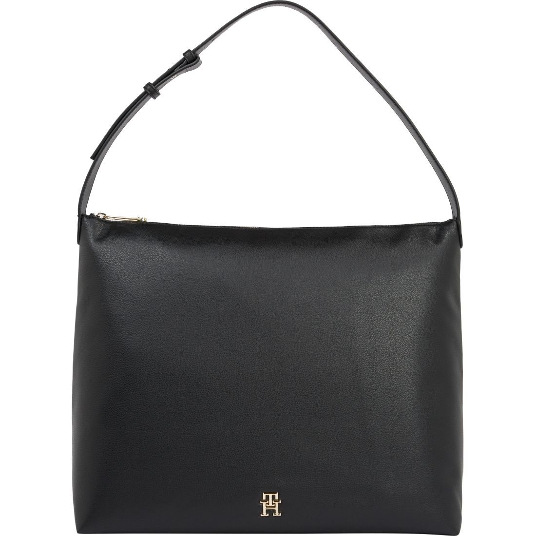 TOMMY HILFIGER Rankinė per petį moterims, Juoda, Casual hobo bag 1