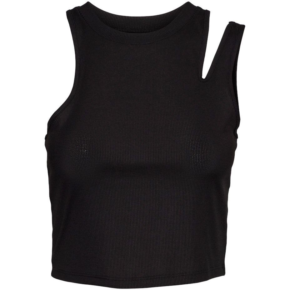 VERO MODA Palaidinės moterims, Juoda, VMOFELIANEIA TANK CRO 1