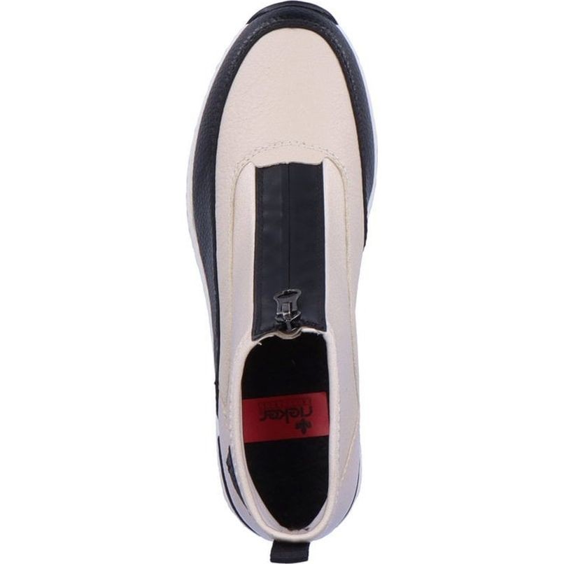 RIEKER Aulinukai moterims, Smėlio, Ladies short boots 5