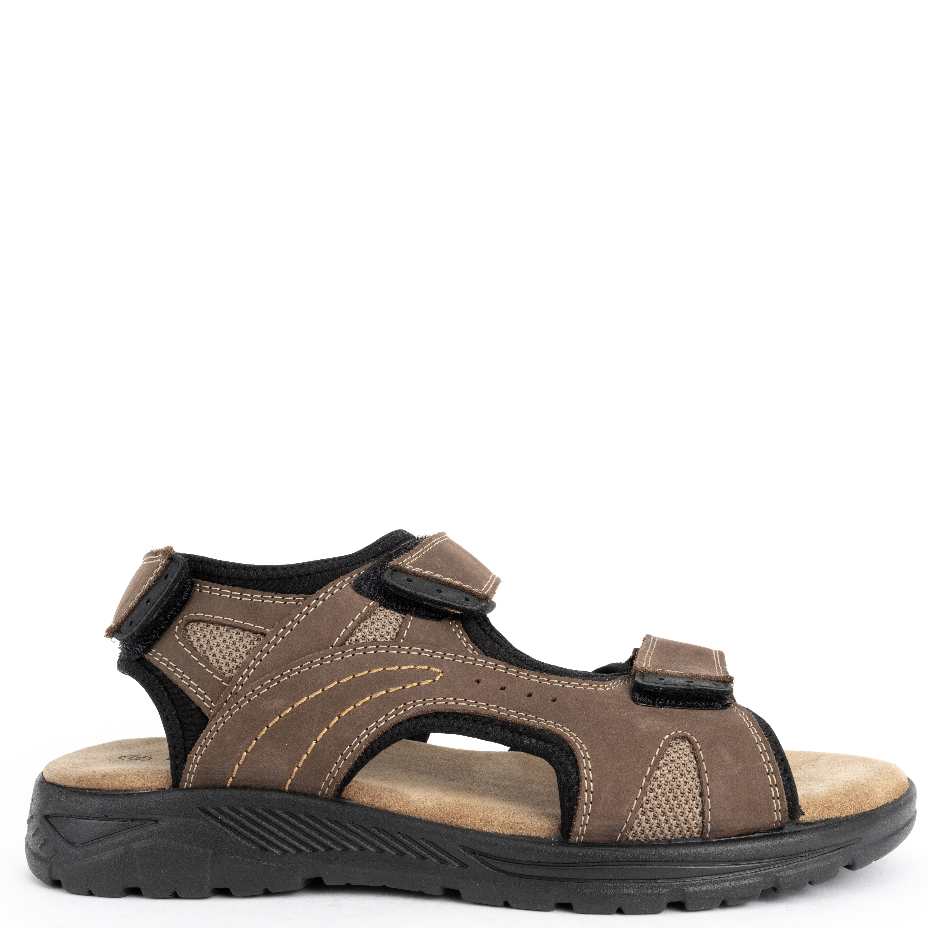GRUNER SCHUHE Basutės vyrams, Ruda, Sandals 2