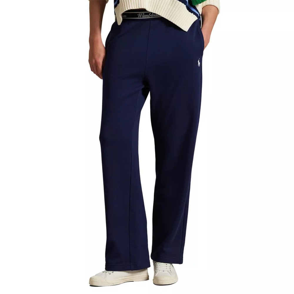 POLO RALPH LAUREN Kelnės moterims, Mėlyna, Knit-pants 2