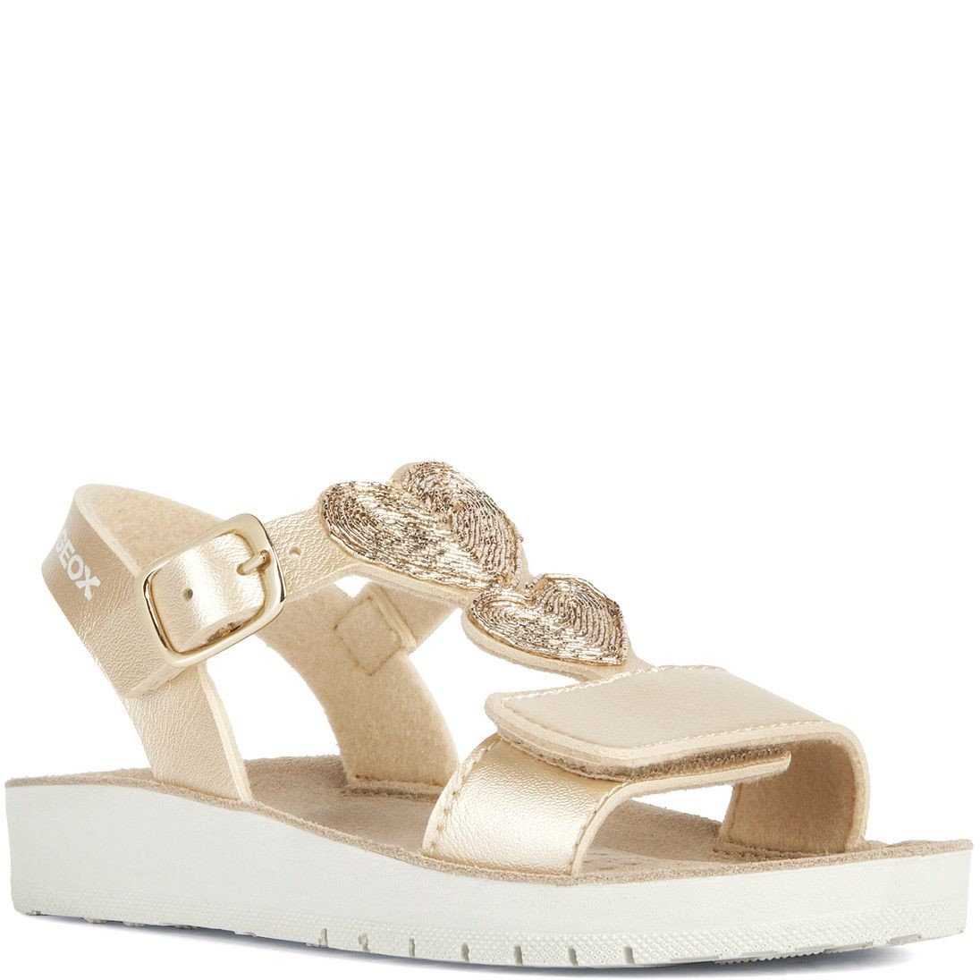 GEOX Basutės mergaitėms, Auksinė, SANDALS COSTAREI 1