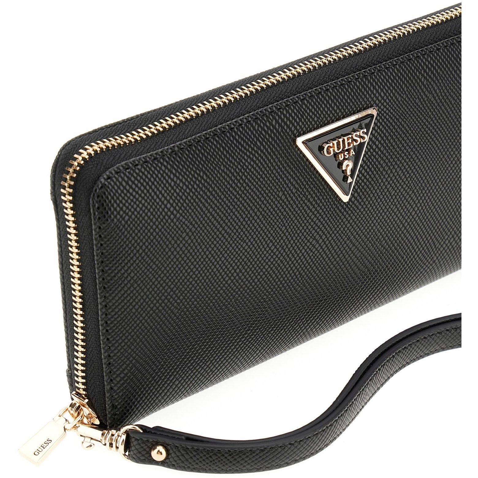 GUESS Piniginė moterims, Juoda, Laurel wallet 5