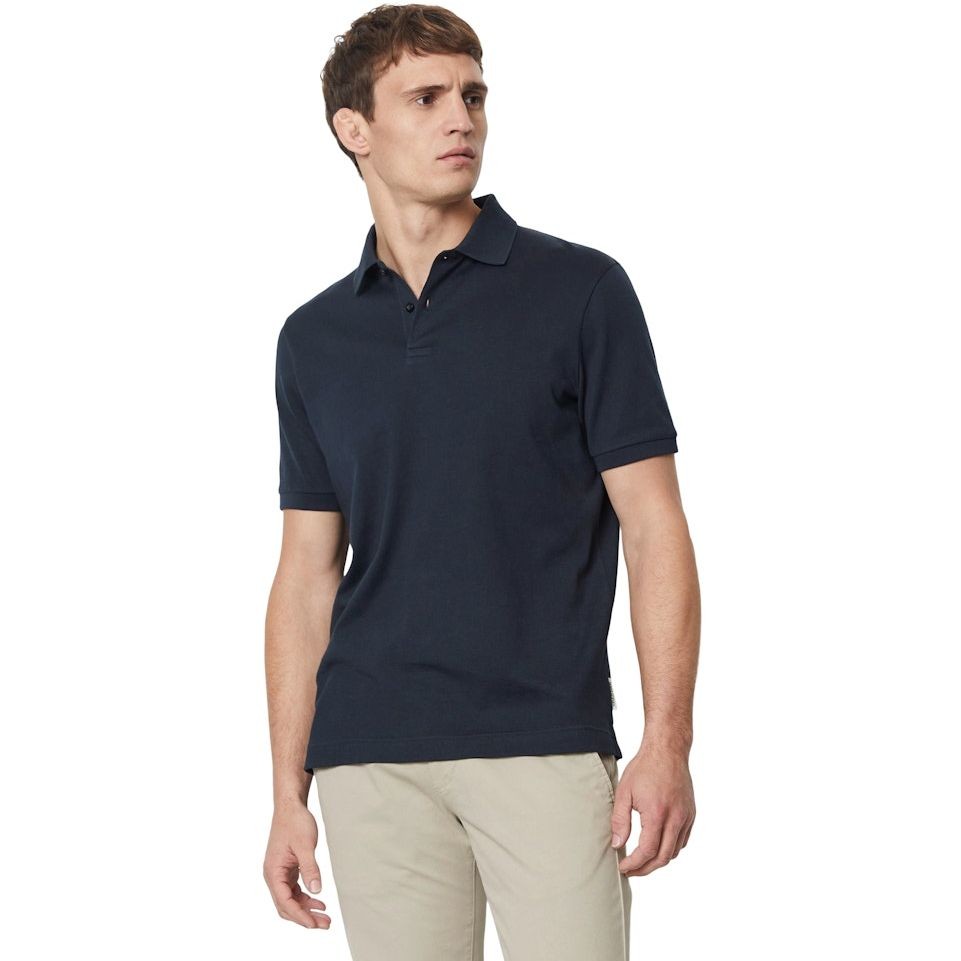 MARC O'POLO Polo marškiniai trumpos rank. vyrams, Mėlyna 2
