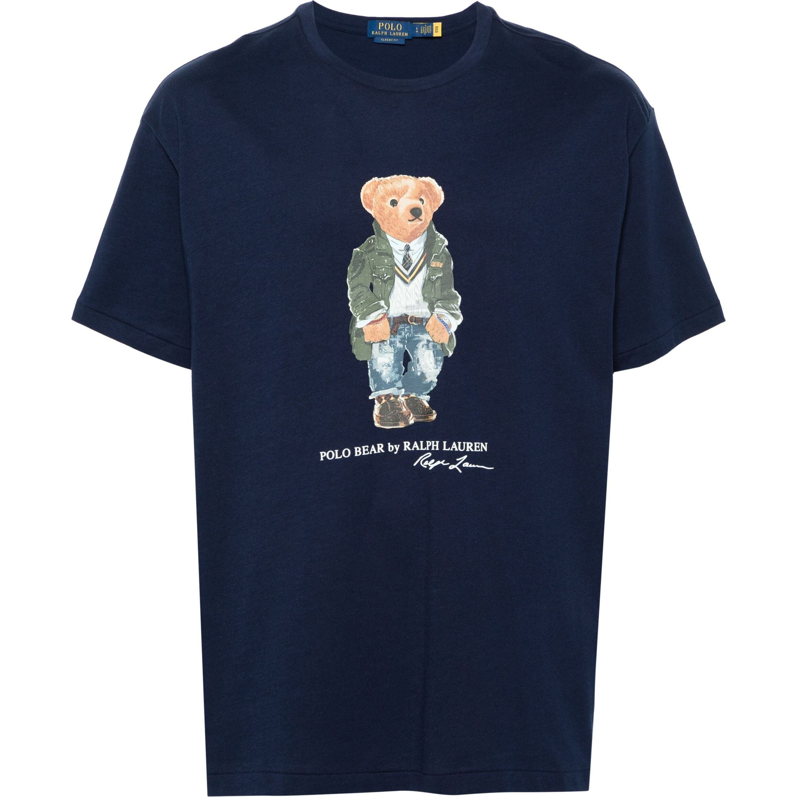 POLO RALPH LAUREN Marškinėliai trump. rankovėmis vyrams, Mėlyna, Short sleeve t-shirt 1