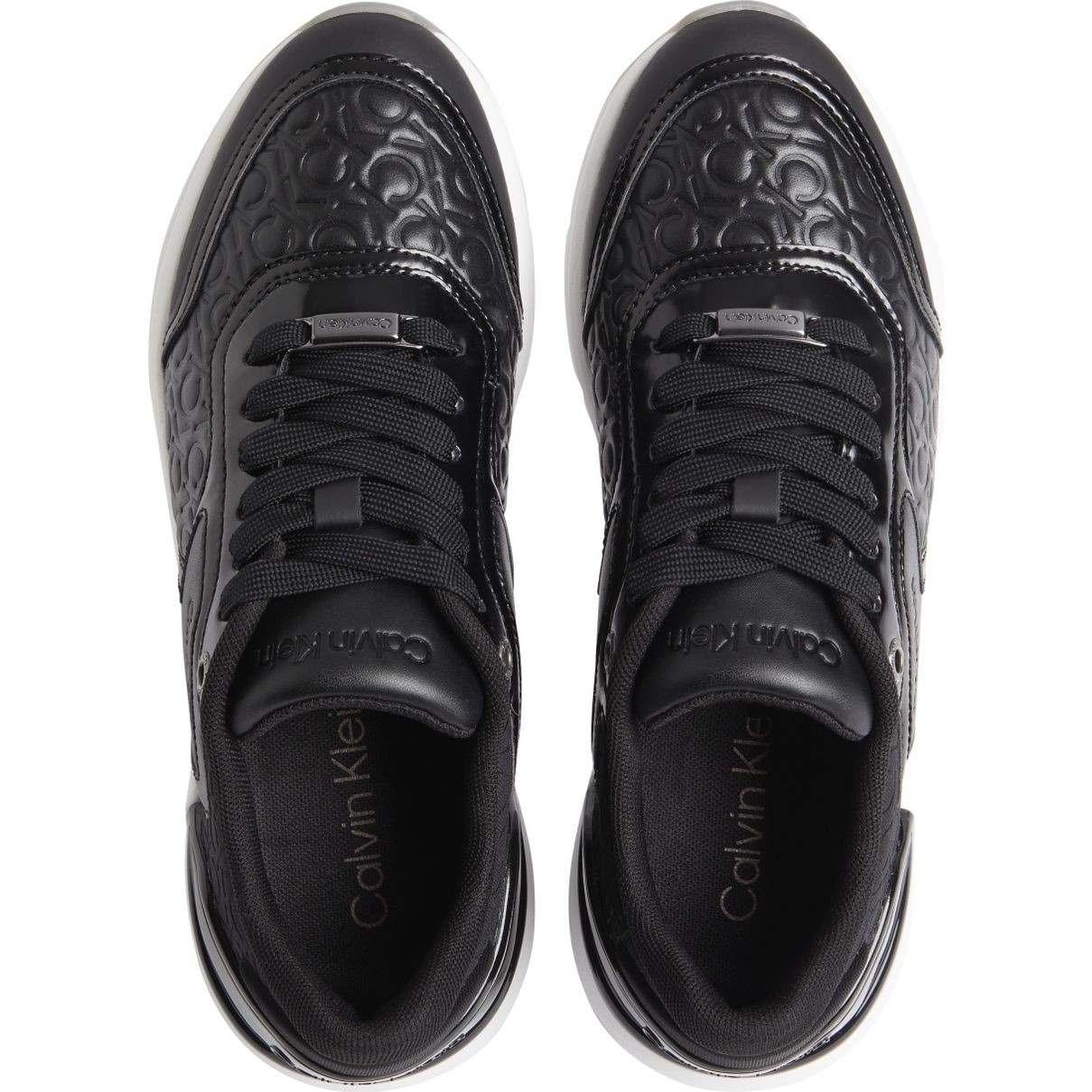 CALVIN KLEIN Sportiniai bateliai moterims, Juoda, FLEXI MIX 3