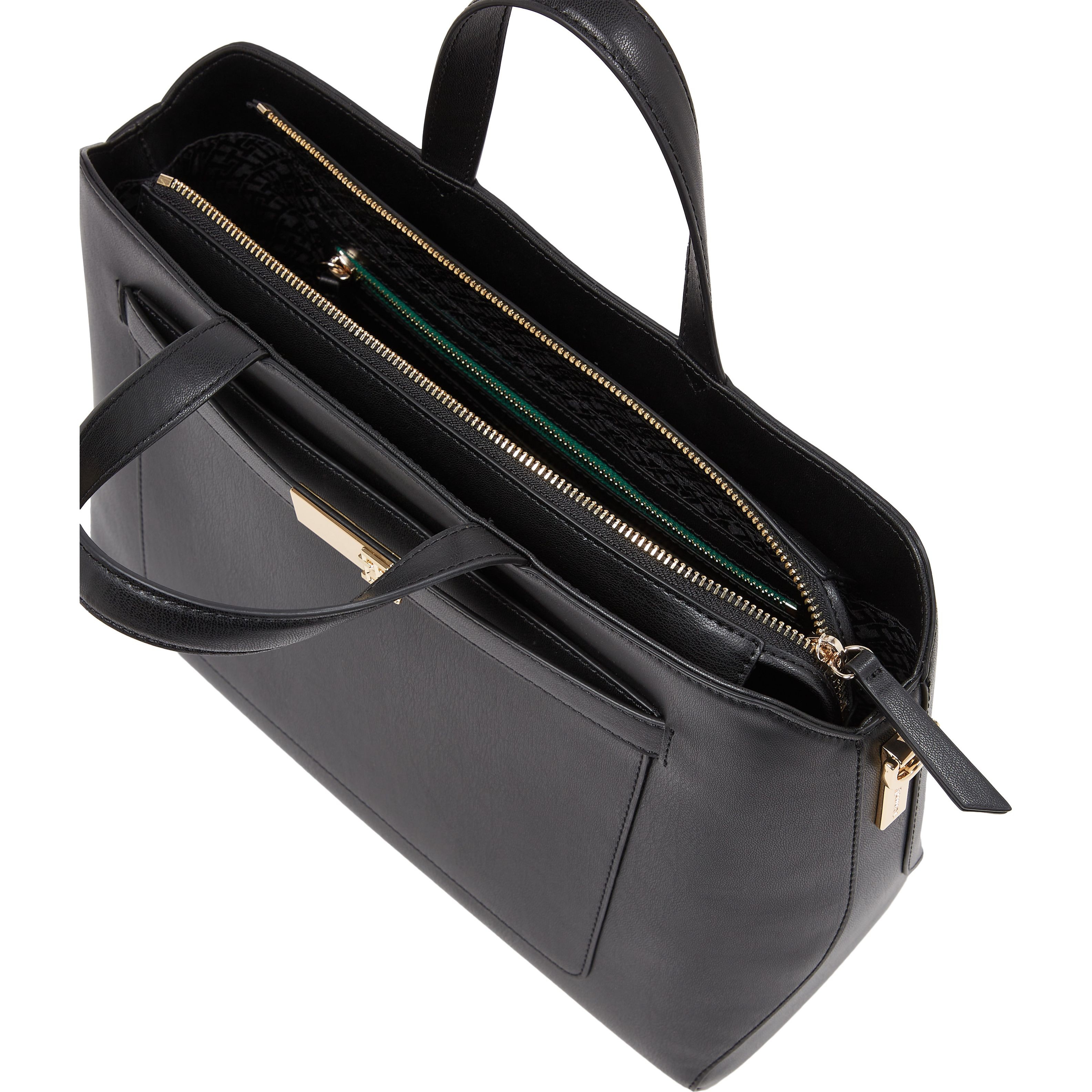 TOMMY HILFIGER Dėklas kompiuteriui moterims, Juoda, Heritage workbag 4