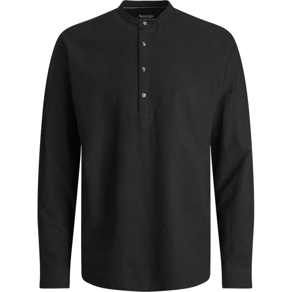 JACK & JONES Marškiniai vyrams, Juoda, Jjesummer shirts 1