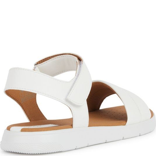 GEOX Basutės moterims, Balta, Dandra sandals 4