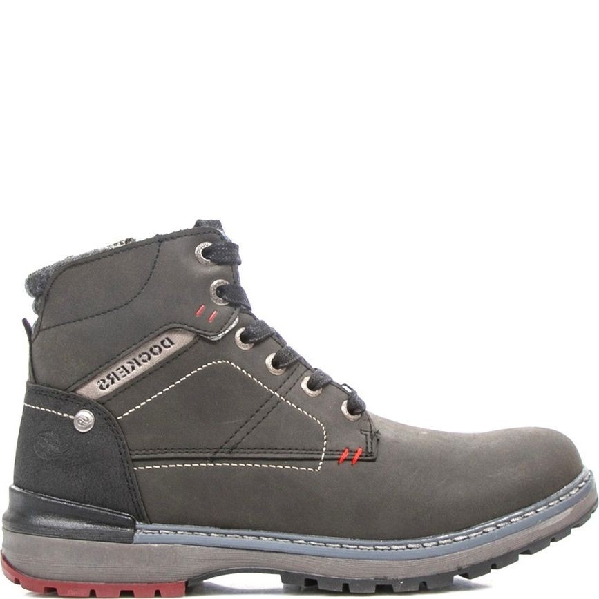 DOCKERS Aulinukai vyrams, Juoda, BOOTIES 2