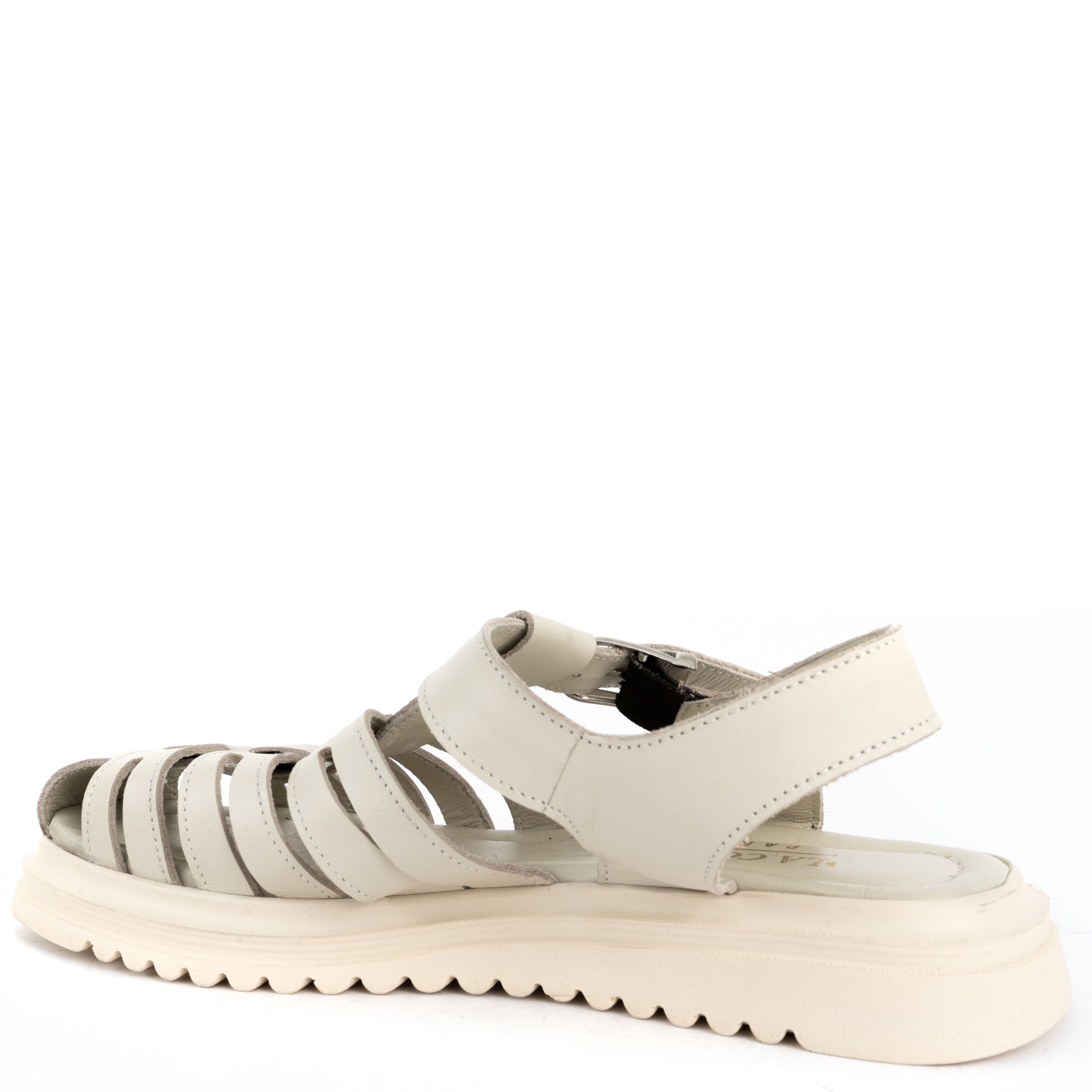 LA CONTE Basutės moterims, Smėlio, Sandals 3