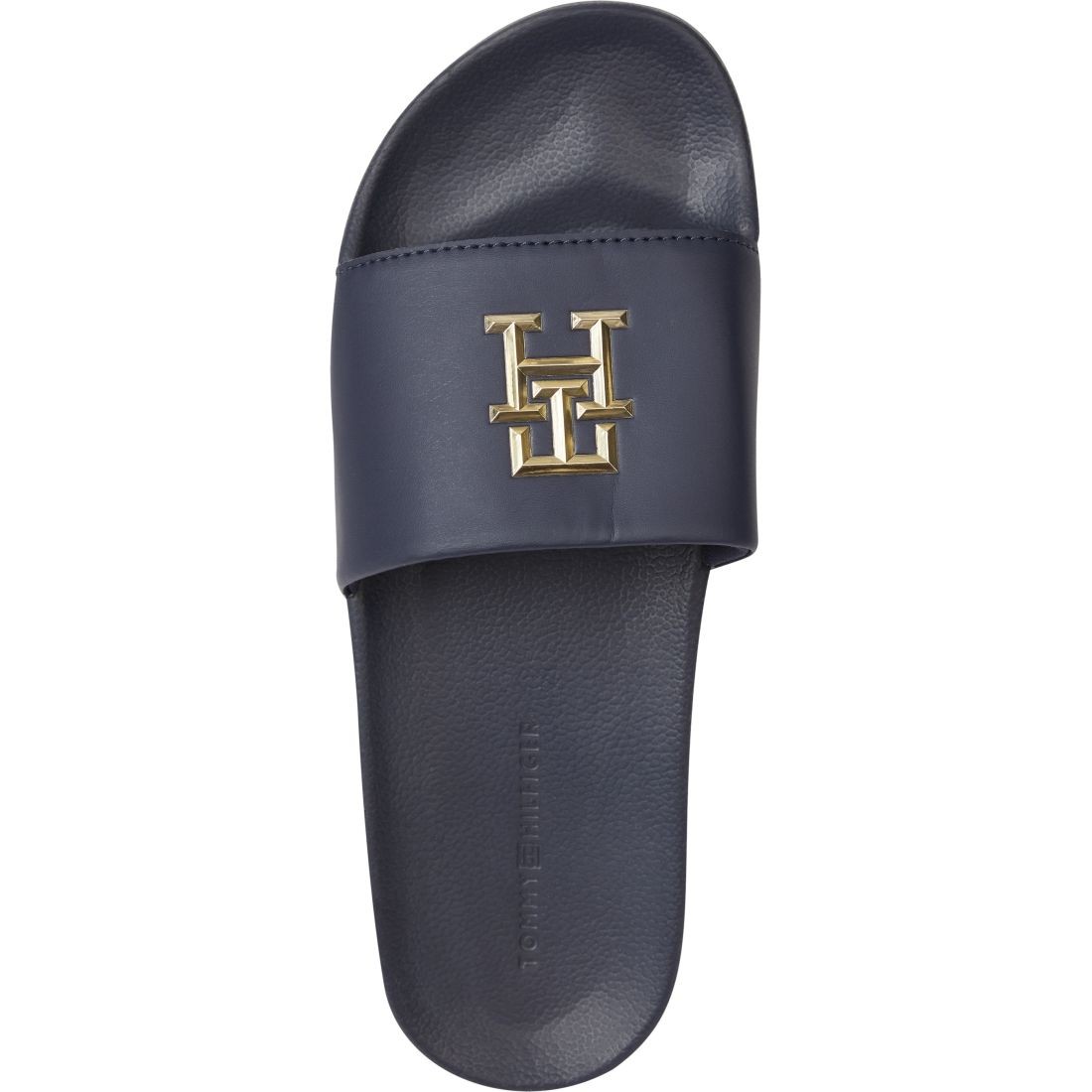 TOMMY HILFIGER Šlepetės moterims, Mėlyna, Embellished pool slide 5