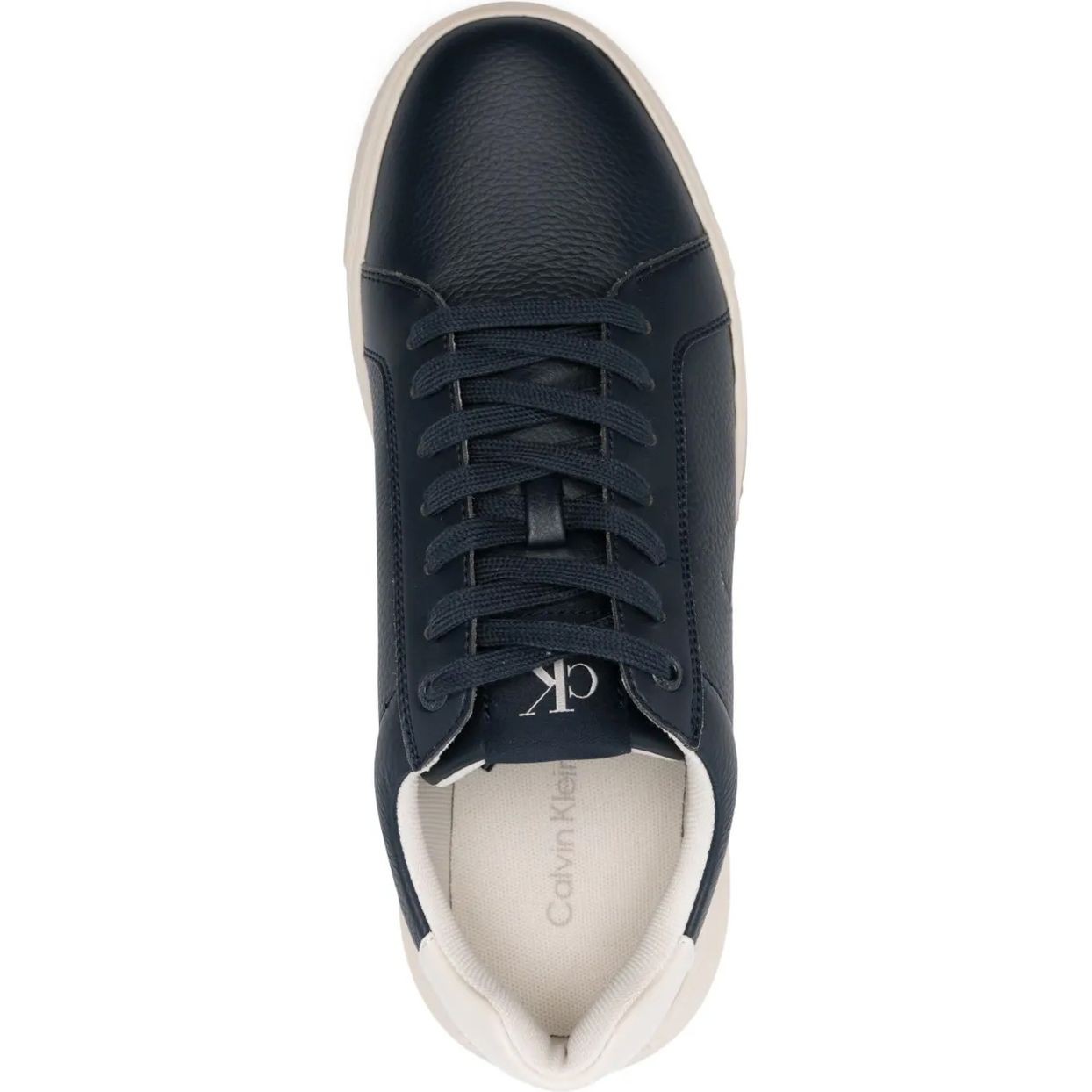 CALVIN KLEIN JEANS Laisvalaikio bateliai vyrams, Mėlyna, Chunky cupsole low top sneaker 4