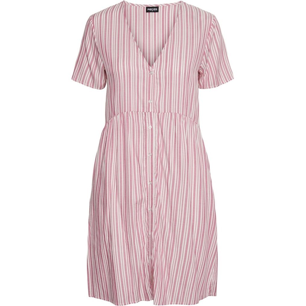 PIECES Mini suknelė moterims, Rožinė, Pcalvina mini dress 1