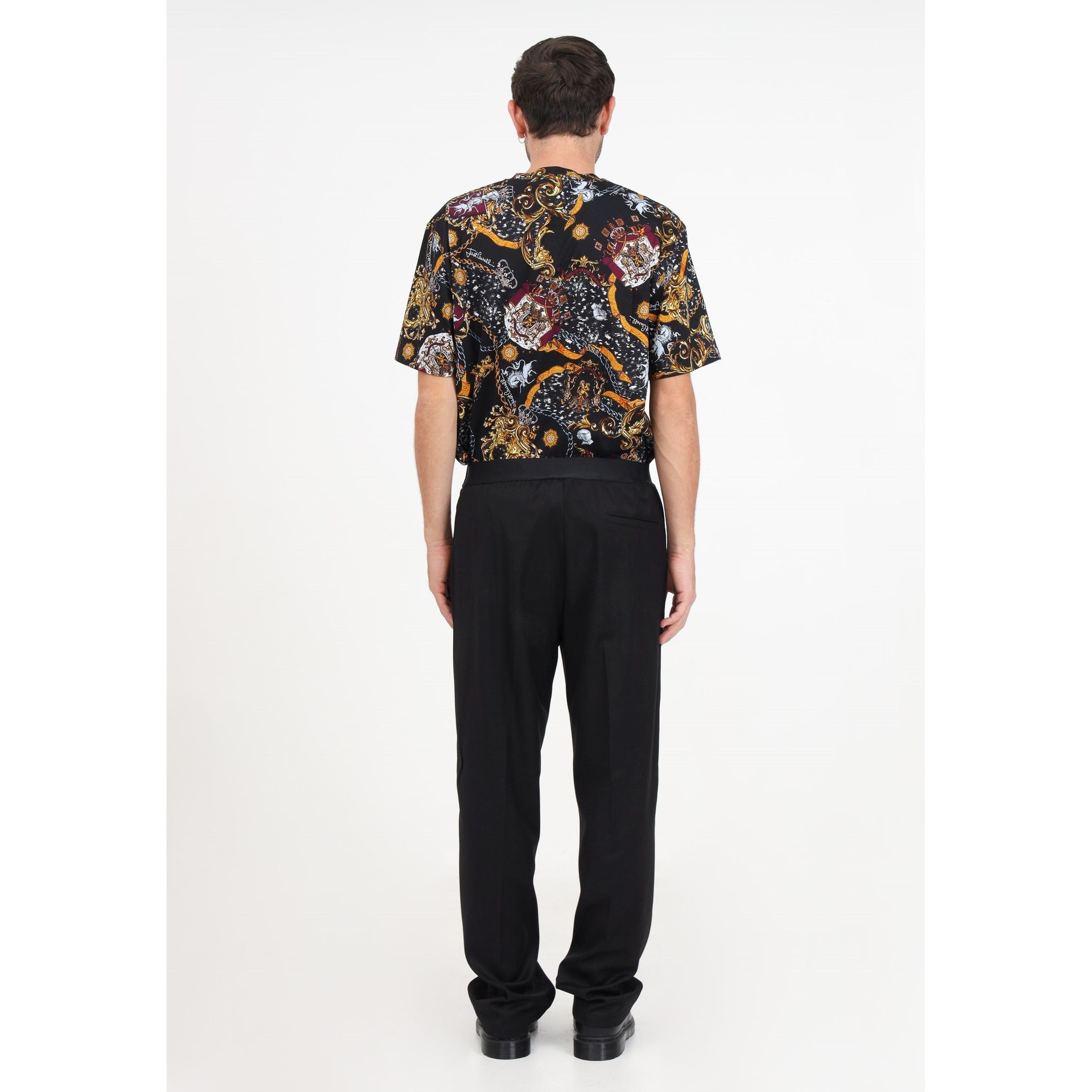 JUST CAVALLI Laisvalaikio kelnės vyrams, Juoda, Casual trousers 3