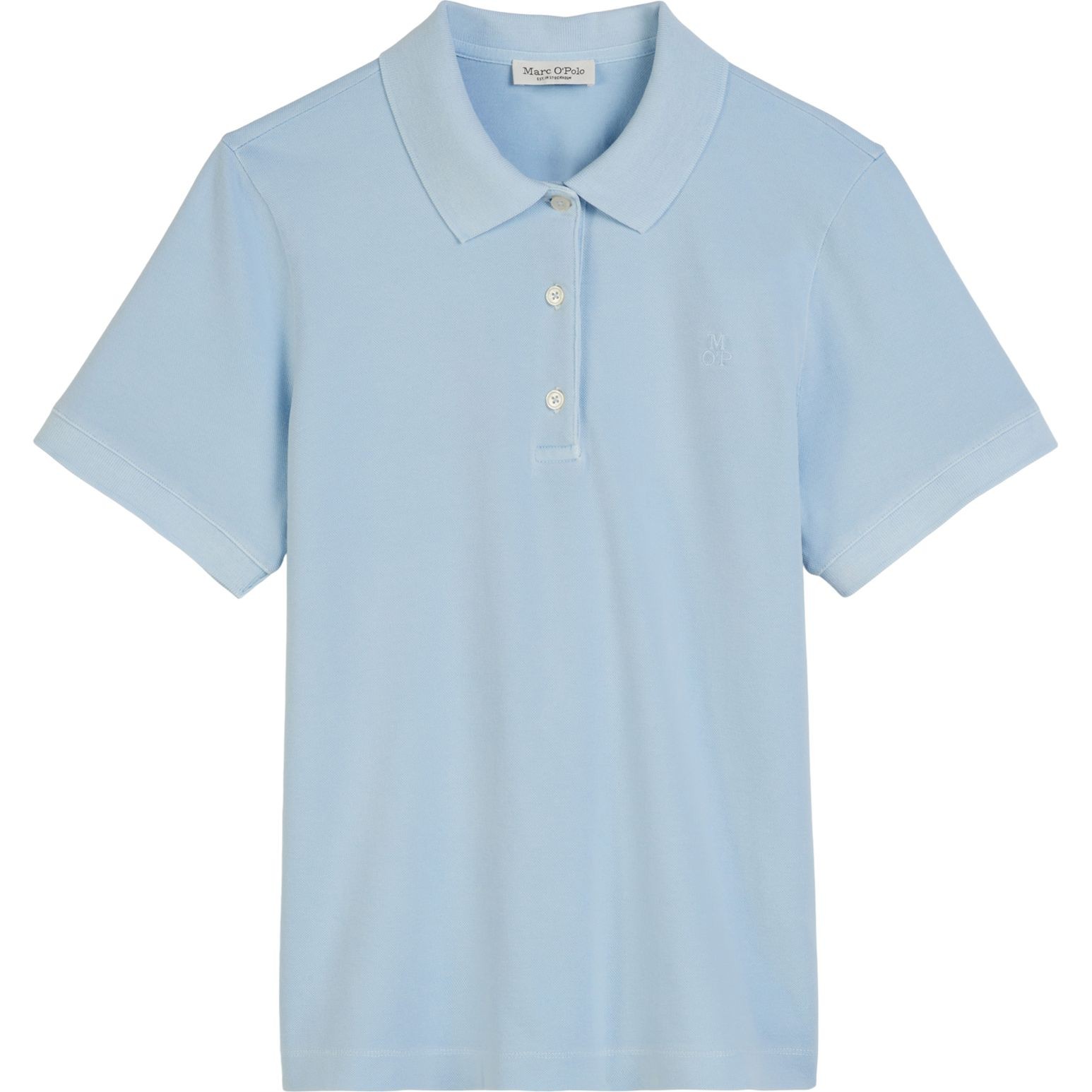 MARC O'POLO Polo marškiniai trumpos rank. moterims, Mėlyna, Polo short 503237153013 1