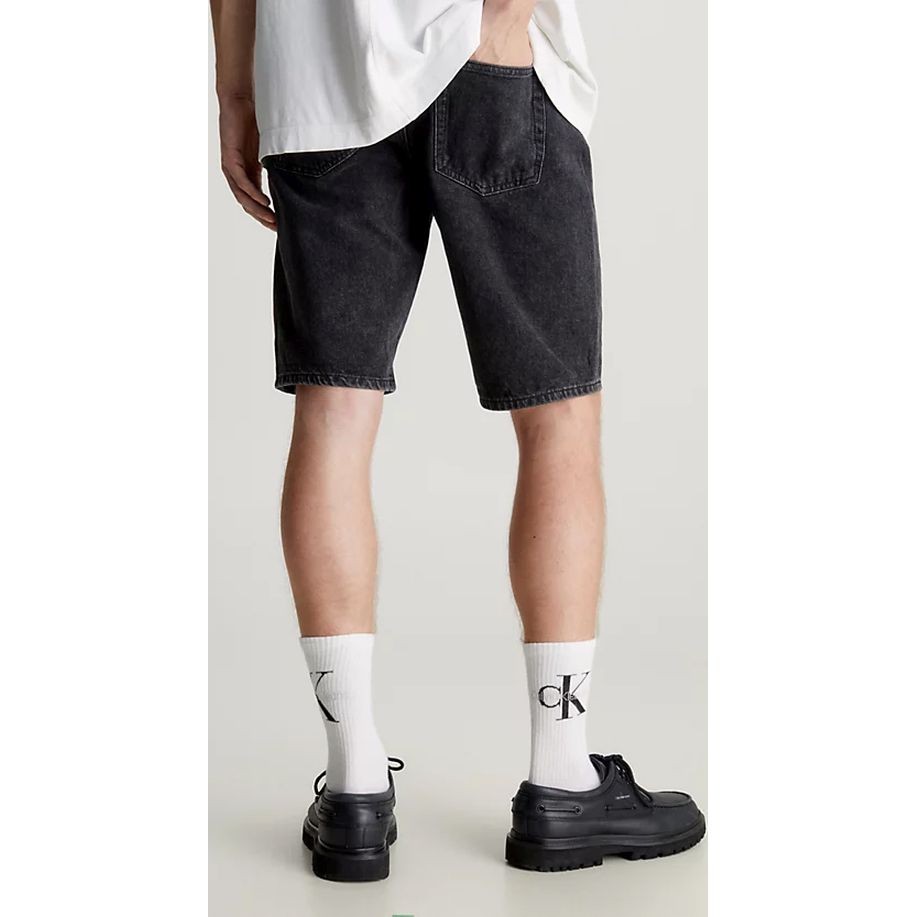 CALVIN KLEIN JEANS Šortai vyrams, Mėlyna, 5 pocket shorts 3