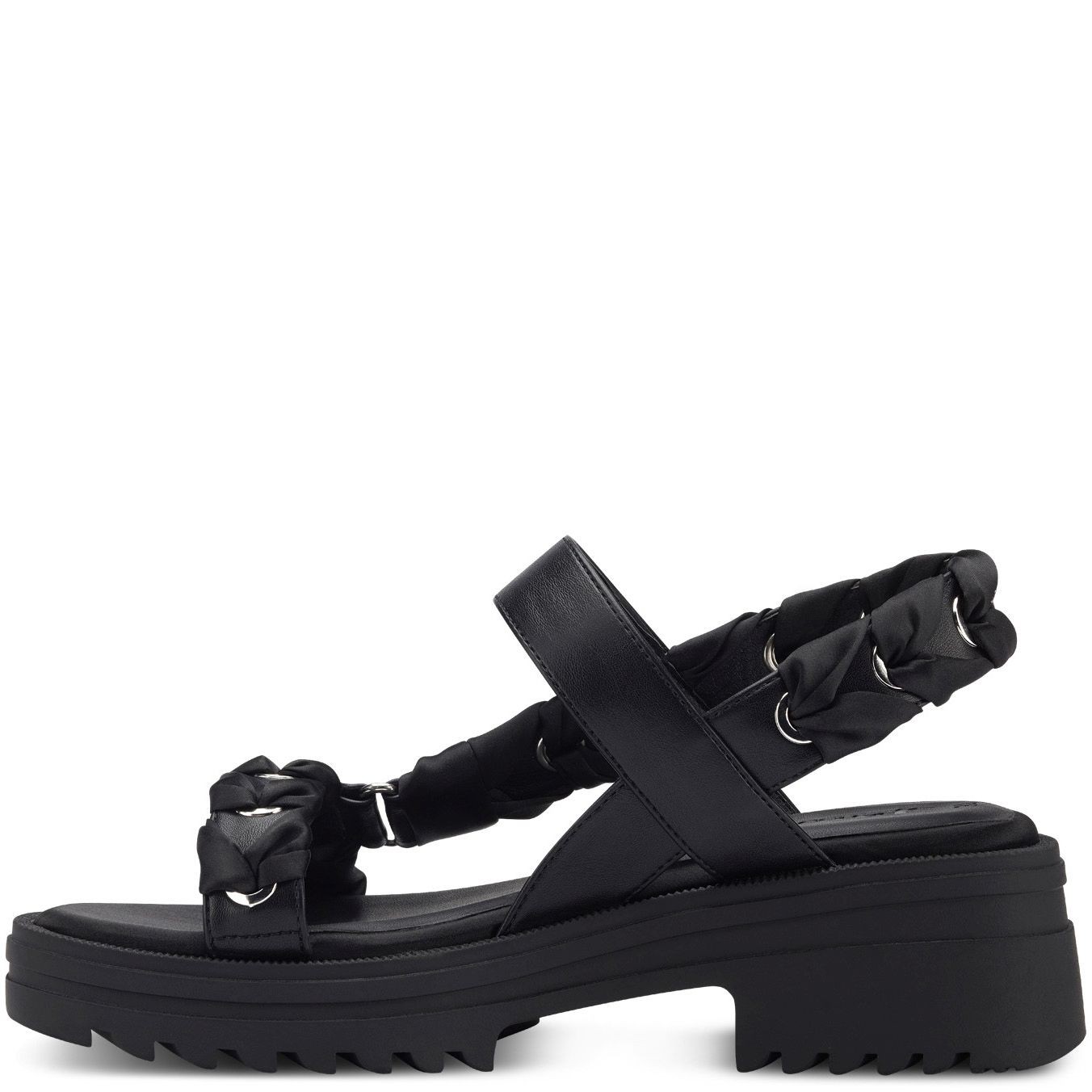 TAMARIS Basutės moterims, Juoda, SANDALS 3