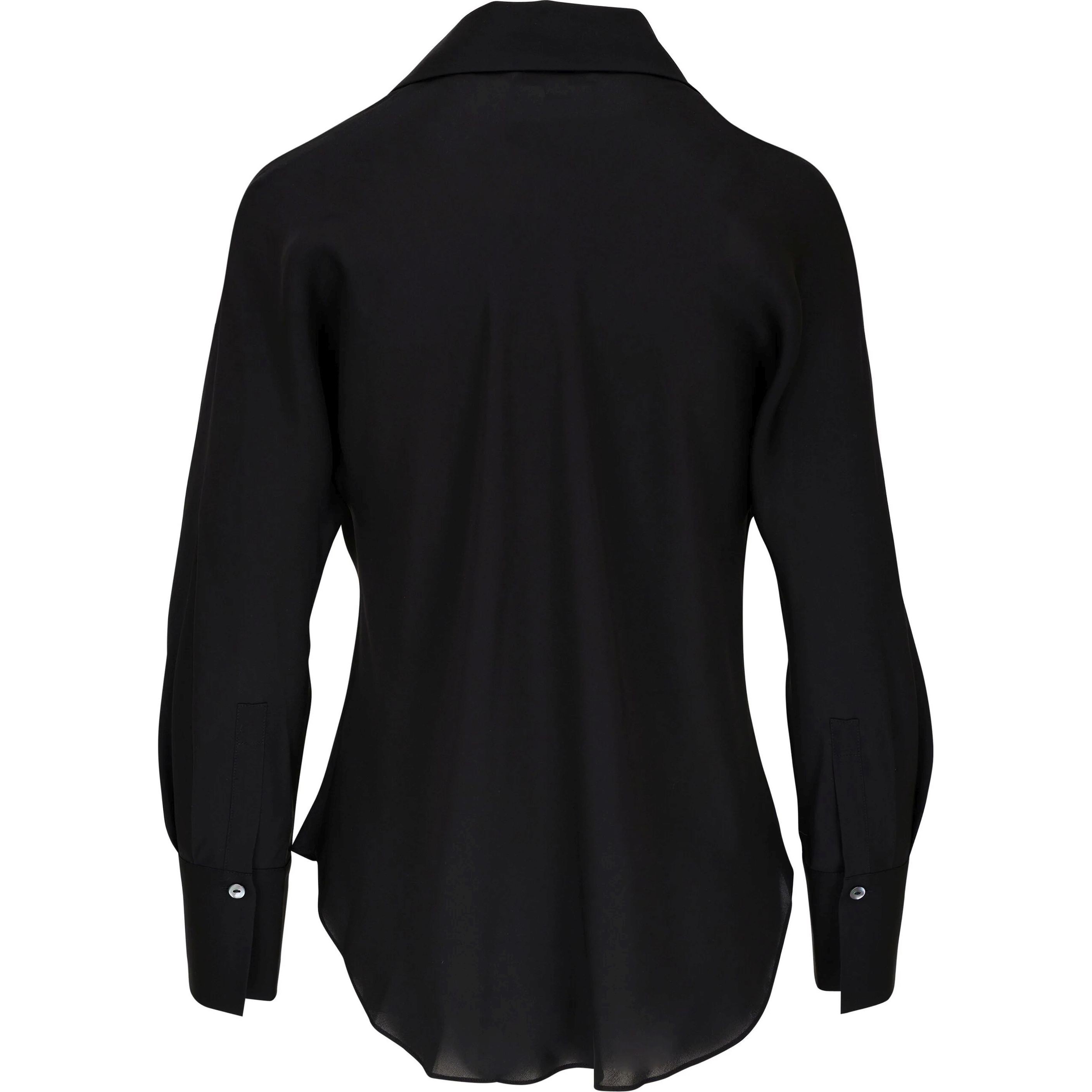 VINCE Marškiniai ilgomis rankovėmis moterims, Juoda, Bias dolman slv shirt 2