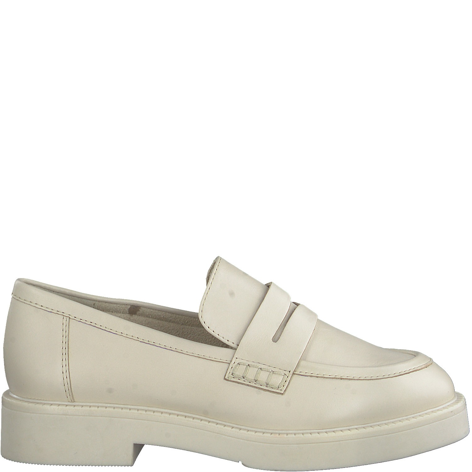 MARCO TOZZI Loaferiai moterims, Smėlio, LOAFERS 2