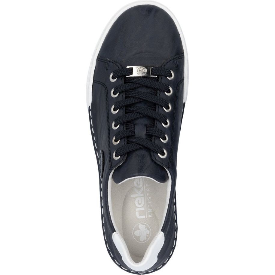RIEKER Laisvalaikio bateliai moterims, Mėlyna, Sneakers 5