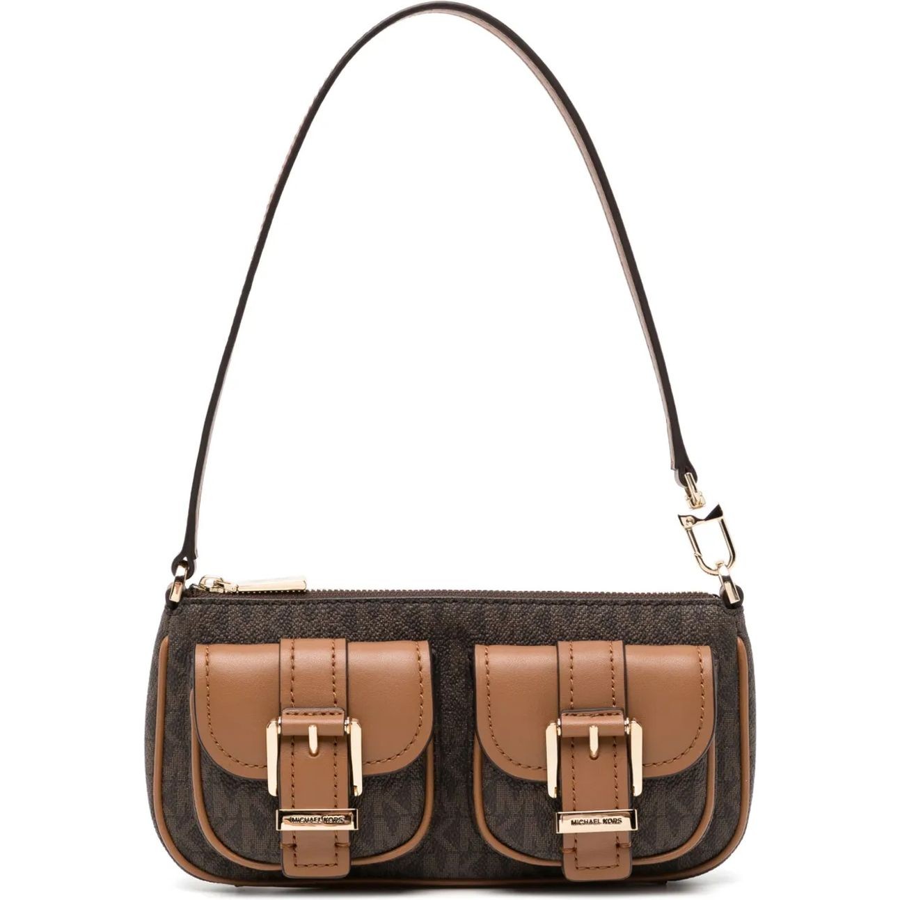 MICHAEL KORS Rankinė per petį moterims, Ruda, Sm chain pouchette 1