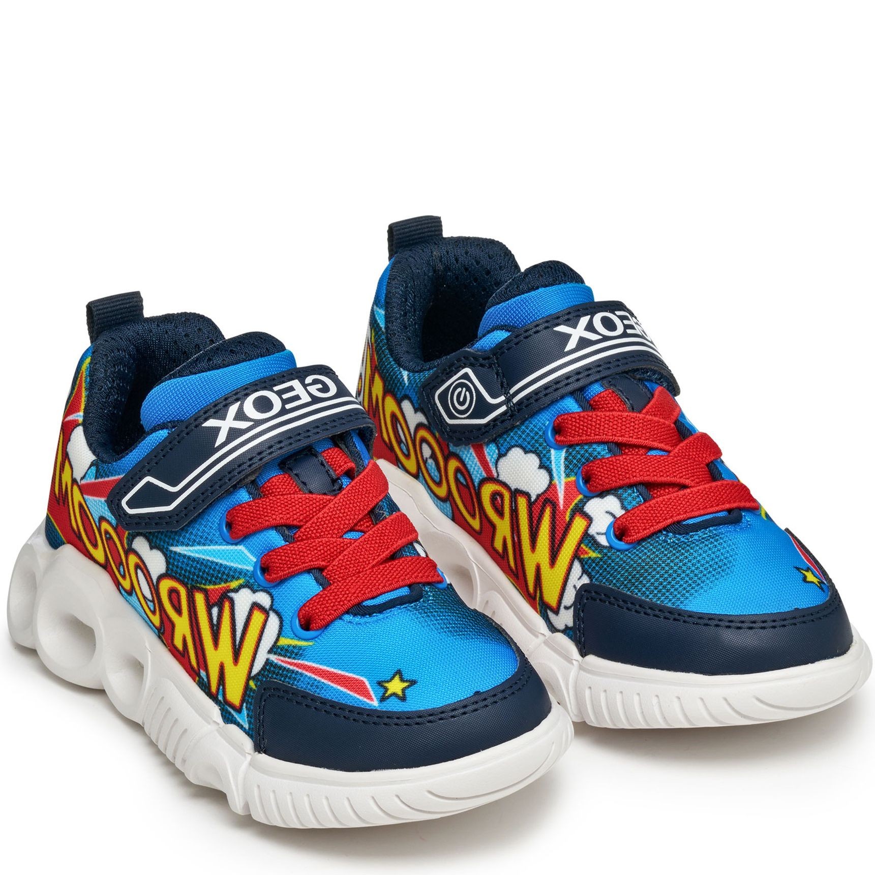 GEOX Laisvalaikio bateliai berniukams, Mėlyna, Wroom leisure 1