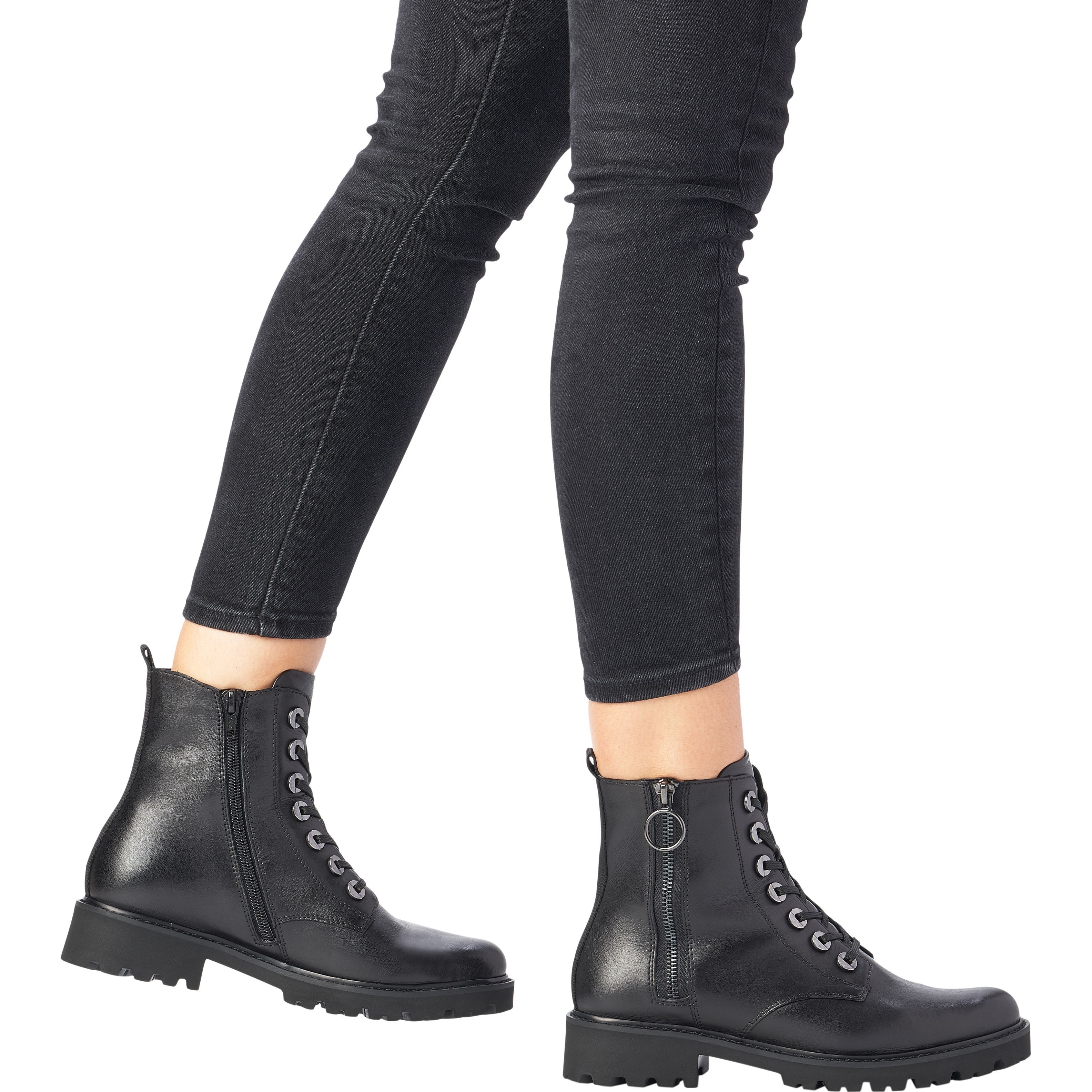 REMONTE Aulinukai moterims, Juoda, BOOTIES 2