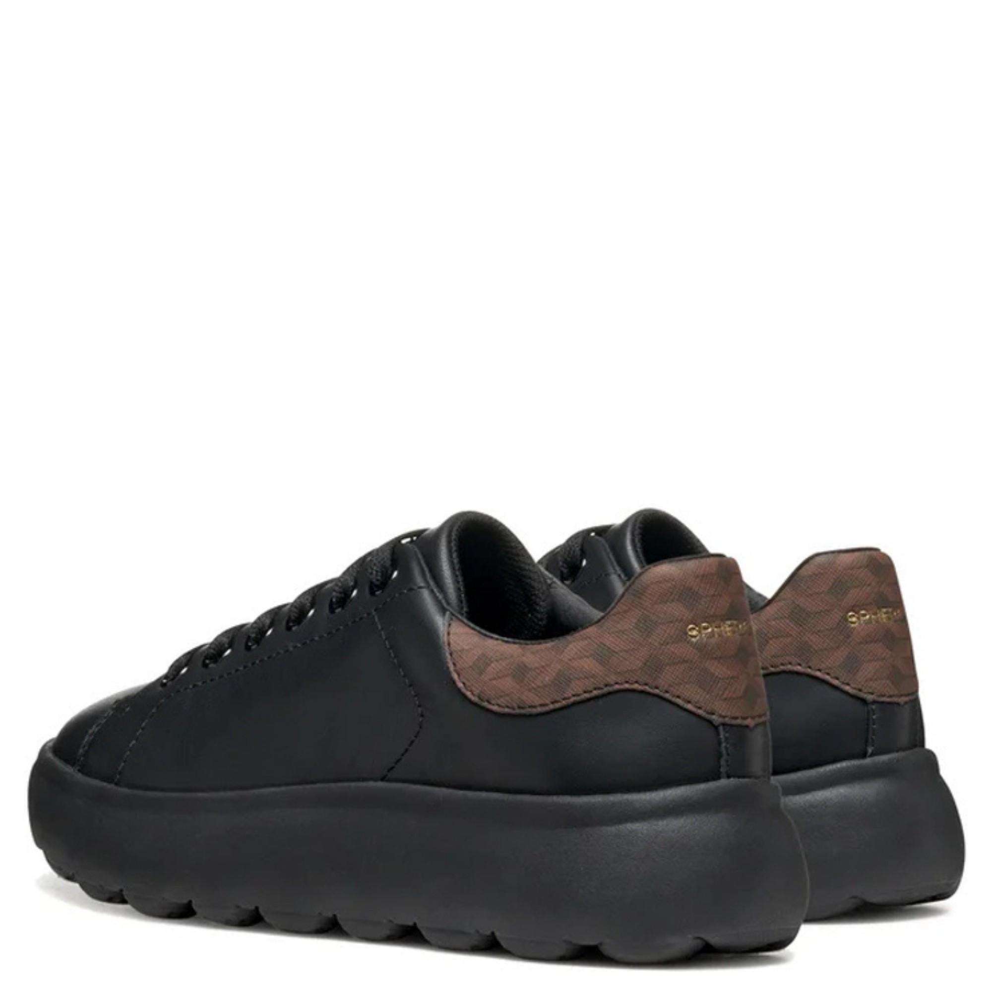 GEOX Laisvalaikio bateliai moterims, Juoda, Spherica  Leisure 4