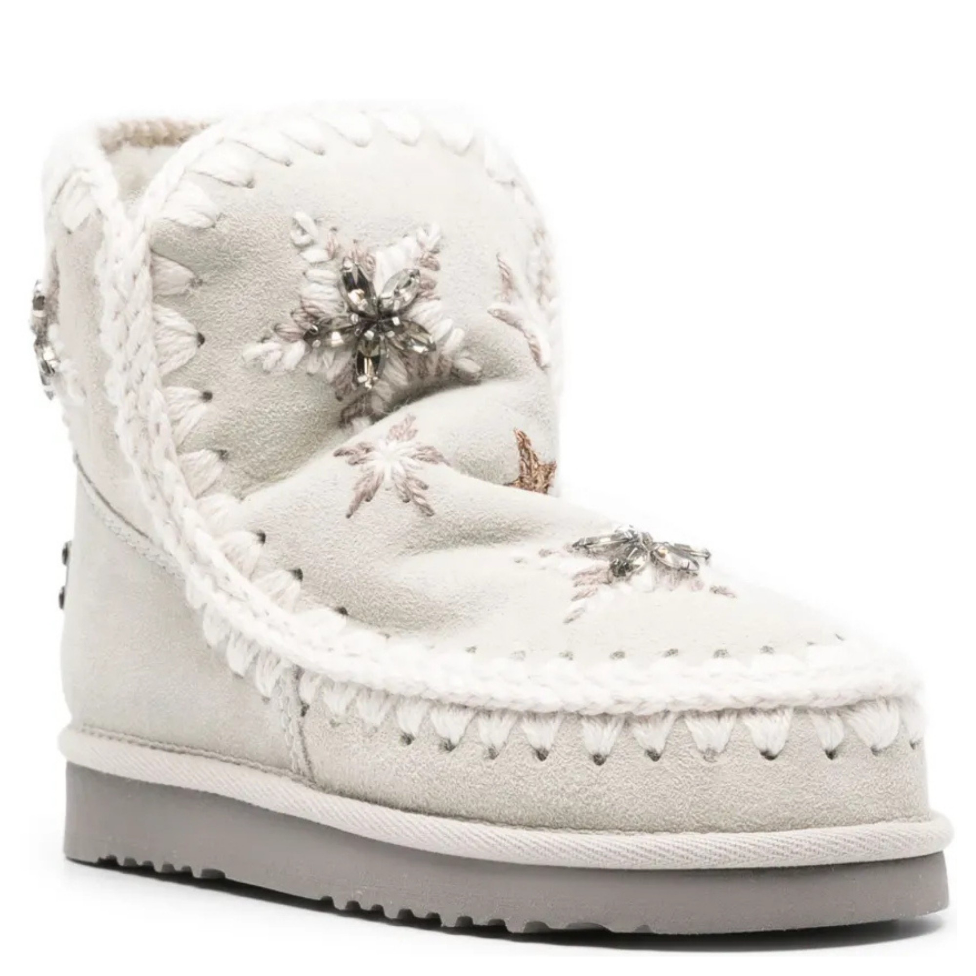 MOU Aulinukai moterims, Sidabrinė, Eskimo wool booties 1