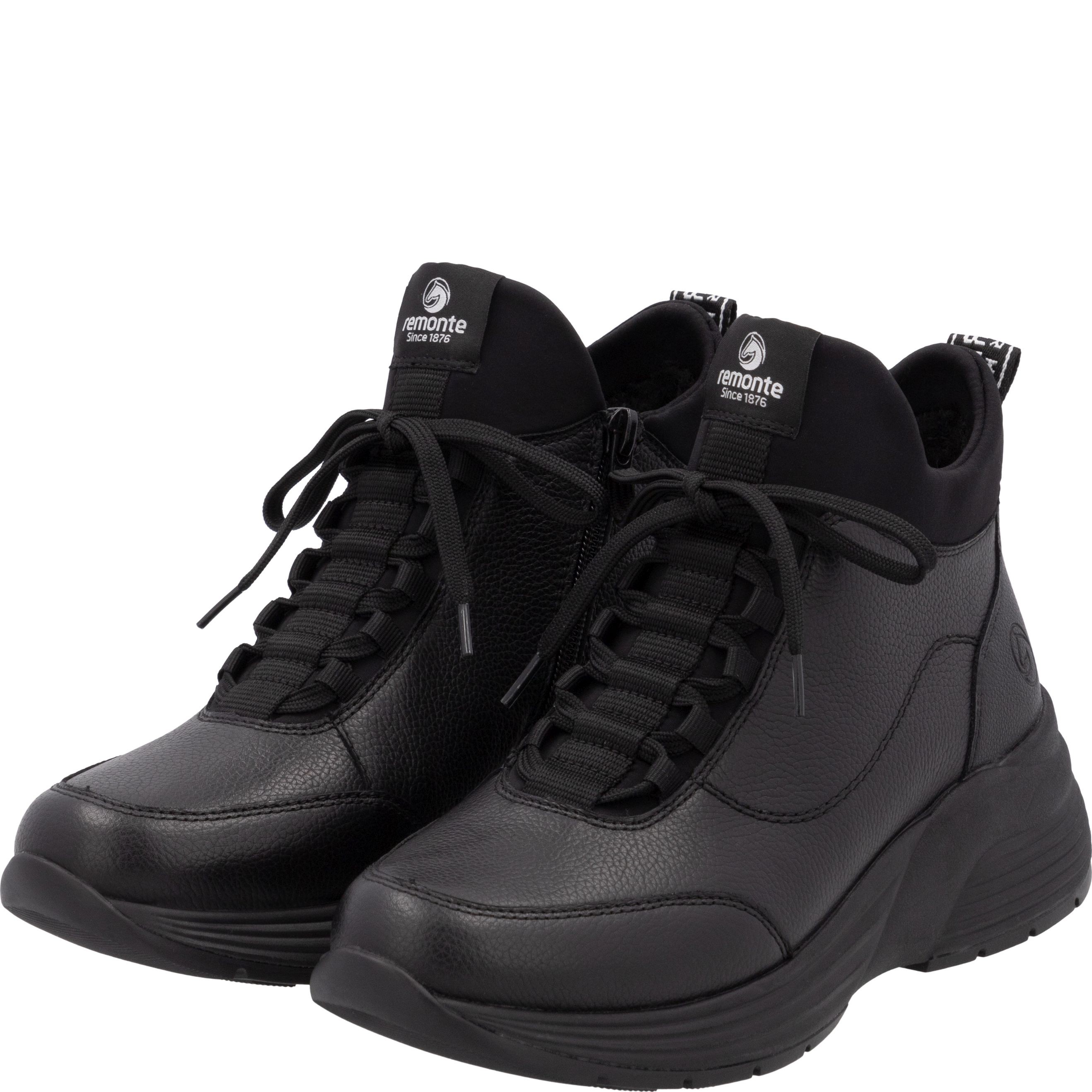 REMONTE Aulinukai moterims, Juoda, BOOTIES 11