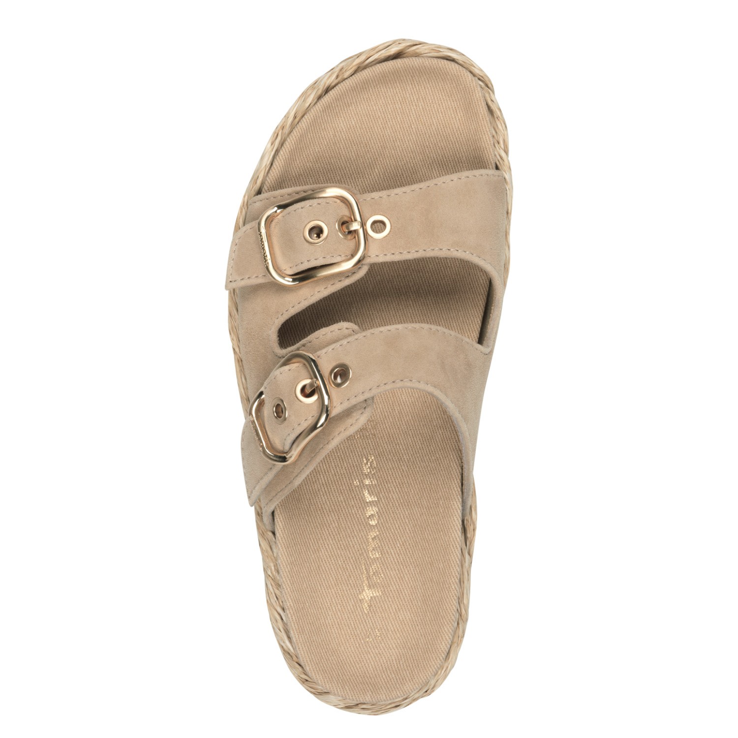 TAMARIS Klumpės moterims, Smėlio, Mules 5