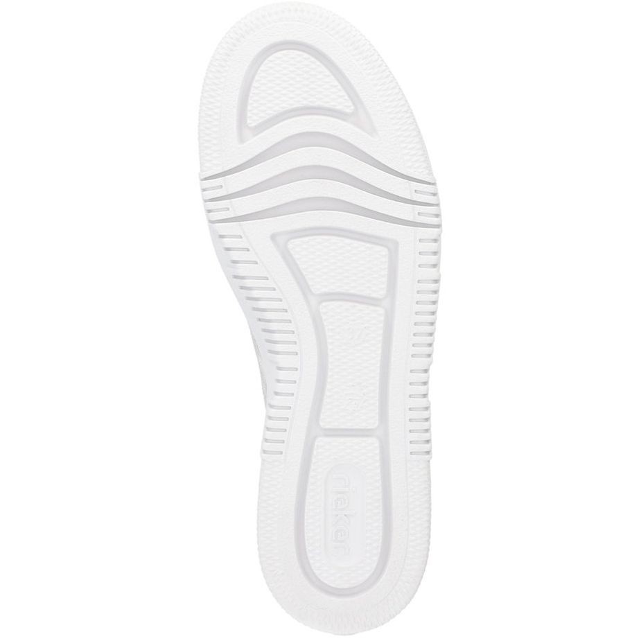 RIEKER Laisvalaikio bateliai moterims, Balta, LEISURE 9