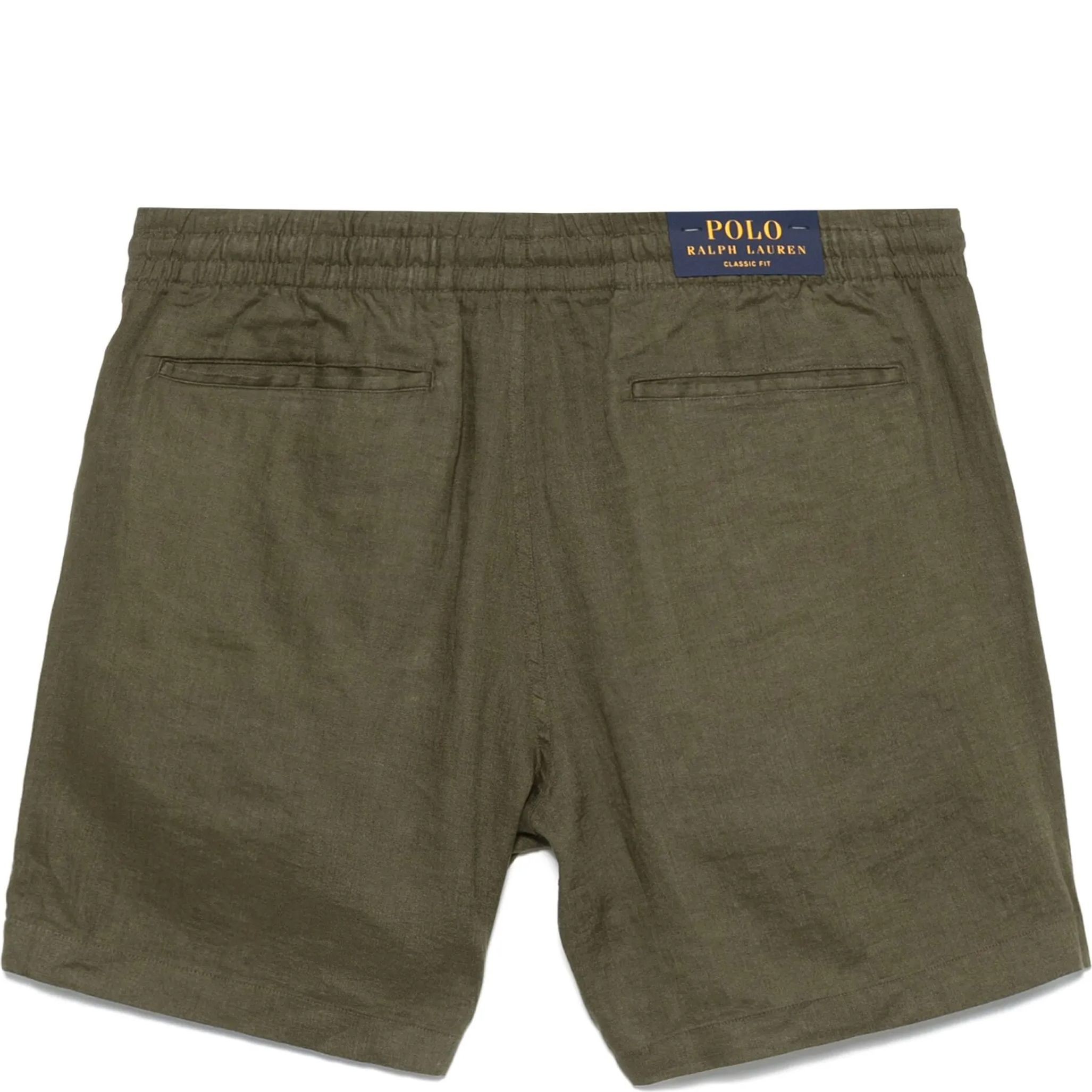 POLO RALPH LAUREN Šortai vyrams, Žalia, Flat front shorts 2