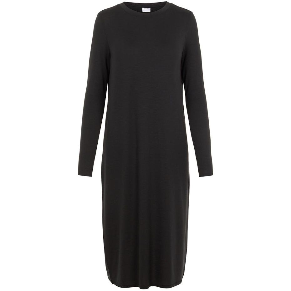 VERO MODA Maxi suknelė moterims, Juoda, VMGAVA L/S DRESS GA N 1