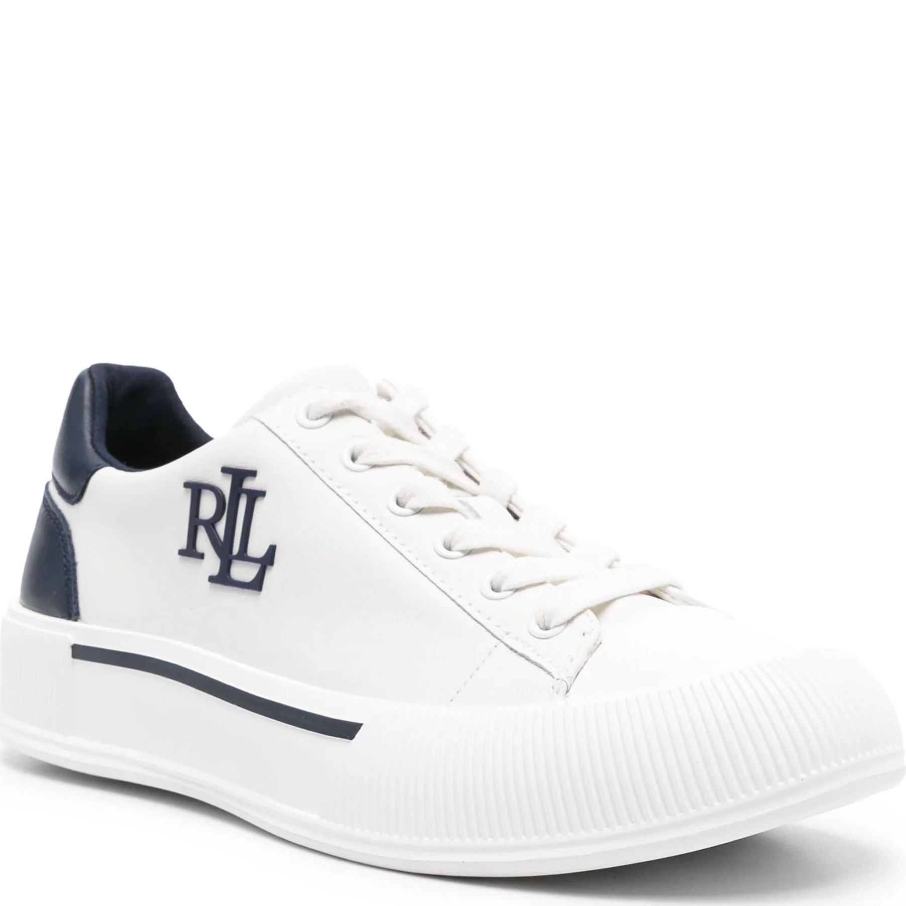 LAUREN RALPH LAUREN Laisvalaikio bateliai moterims, Balta, Daisie sneakers low top lace 1