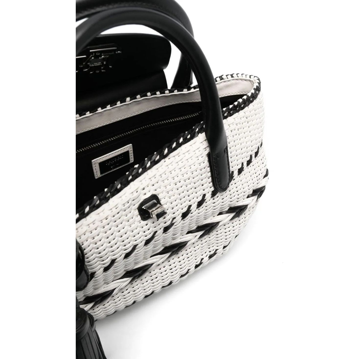 LAUREN RALPH LAUREN Pirkinių krepšys moterims, Juoda, Perri 37 large tote bag 4