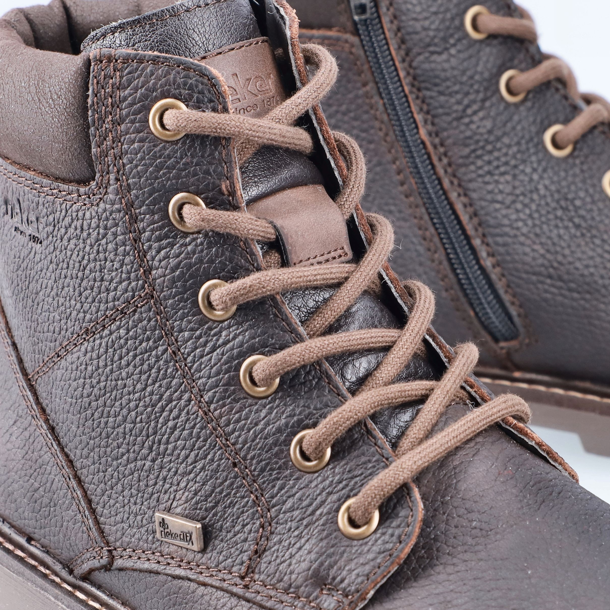RIEKER Aulinukai vyrams, Ruda, BOOTIES 4