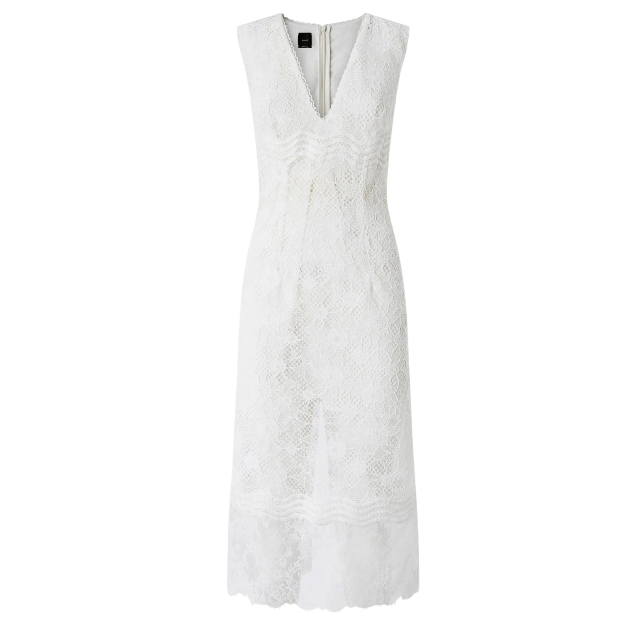 PINKO Midi suknelė moterims, Balta, Audrey dress 1
