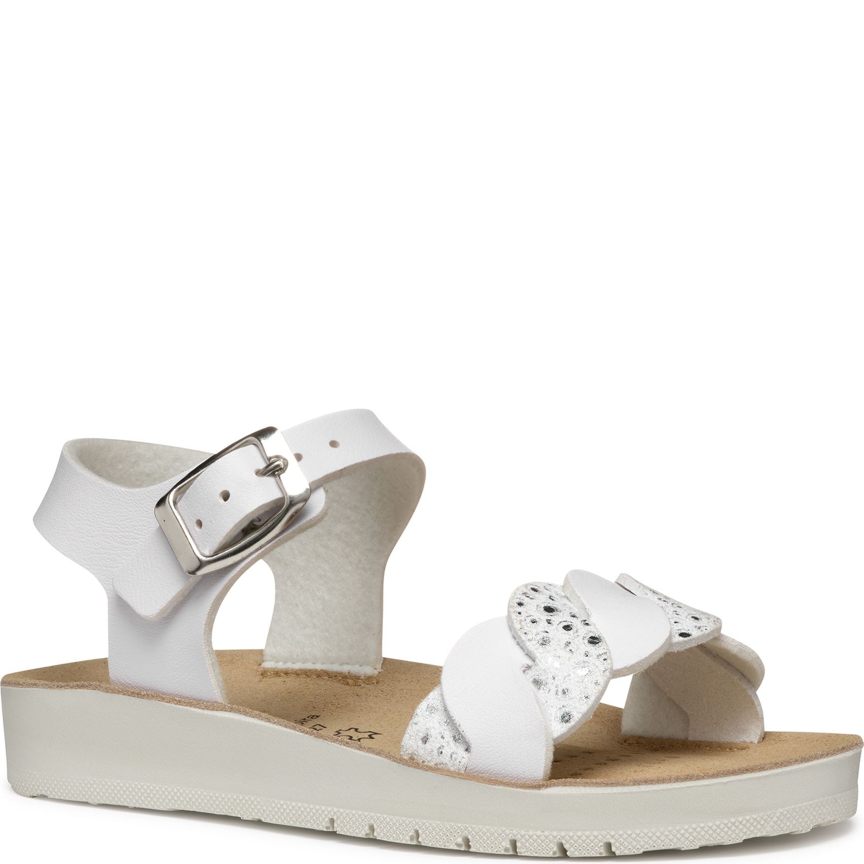 GEOX Basutės mergaitėms, Balta, Costarei sandals 1