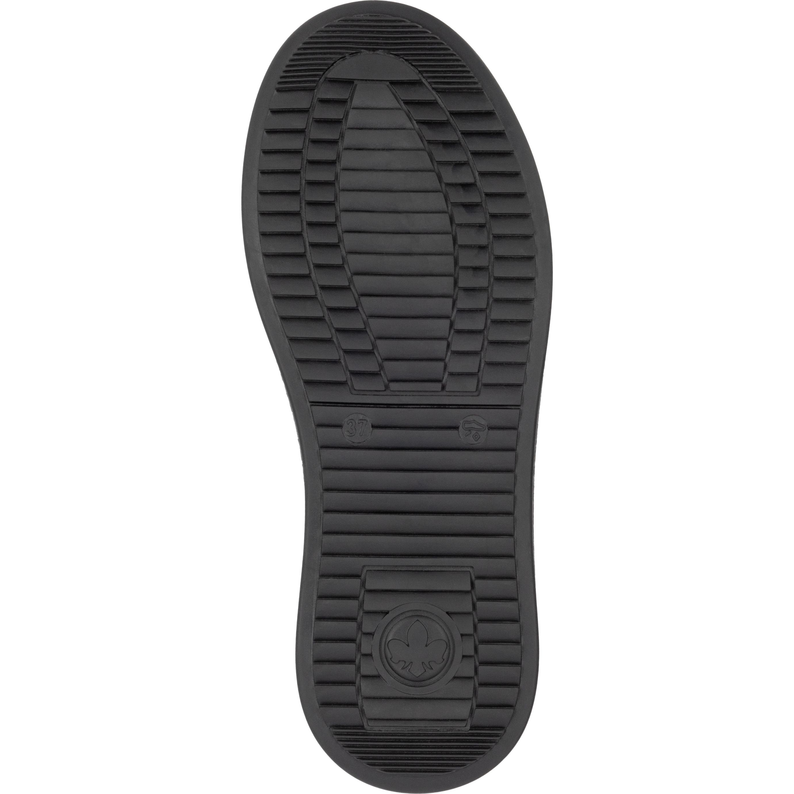 RIEKER Aulinukai moterims, Juoda, Ladies mid height boots 9